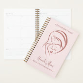 Blush Roze & Roos Gold Birth & Postpartum Doula Planner (Display)