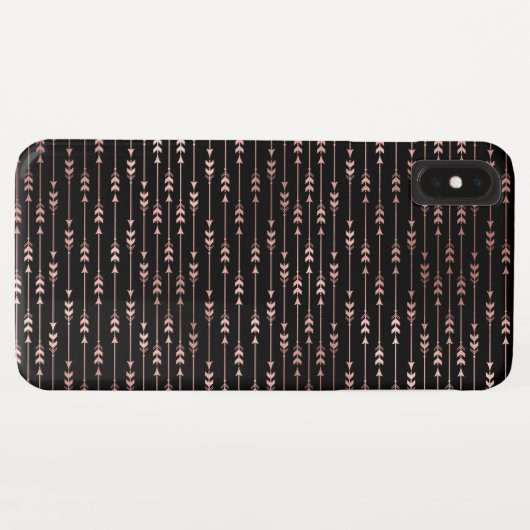 Blush roze - Roos Gold Boho Arrow Patroon Case-Mate iPhone Case (Achterkant (horizontaal))