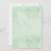 Blush Roze Rose Floral Weddenschap Kaart (Achterkant)