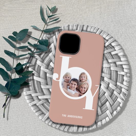 Blush Roze Rose Gold Aangepaste foto Case-Mate iPhone Case