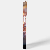 Blush Roze Rose Goud Glitter Monogram Edelstenen Case-Mate iPhone Case (Achterkant / Rechts)