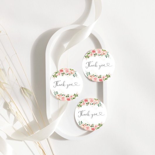 Blush Roze Rose Goud Vrijgezellenfeest Gift Label