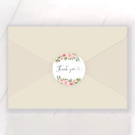 Blush Roze Rose Goud Vrijgezellenfeest Ronde Sticker