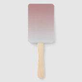 Blush Roze Rose Goud Zoet Zestien Handwaaier (Achterkant)