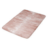 Blush Roze Rose Witte Shell Badmat (Gekanteld)
