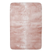 Blush Roze Rose Witte Shell Badmat (Voorkant Verticaal)