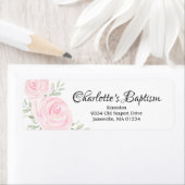 Blush Roze Roze Doop Retouradres Labels (Insitu)
