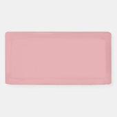Blush Roze Roze Effen Kleur | Klassiek | Elegant  Spandoek (Horizontaal)