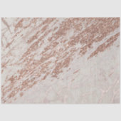 Blush roze roze glitter Marble Modern Tissuepapier (Voorkant)