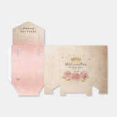 Blush roze roze goud Dank je feestdag Bedankdoosjes (Uitgevouwen)