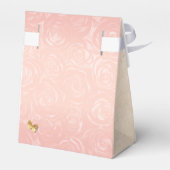 Blush roze roze goud Dank je feestdag Bedankdoosjes (Achterkant)