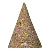 Blush Roze Roze & Goud Glam Glitter Feest Sprankel Feesthoedjes (Rechts)