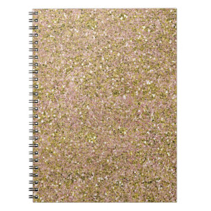 Blush Roze Roze & Goud Glam Glitters Schittering Notitieboek