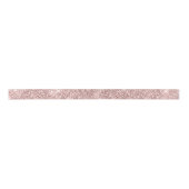 Blush roze roze gouddruppelaar Glitter Trendy Glam Satijnen Lint (Voorkant)