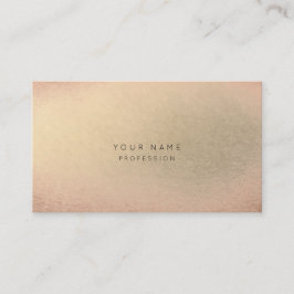 Blush roze roze gouden minuscule huidschoonheid afsprakenkaartje