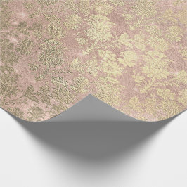 Blush roze roze goudpoeder luxe luxe cadeaupapier