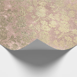 Blush roze roze goudpoeder luxe luxe cadeaupapier