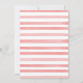 Blush roze roze goudvlindervlinderBaby shower  Kaart (Achterkant)