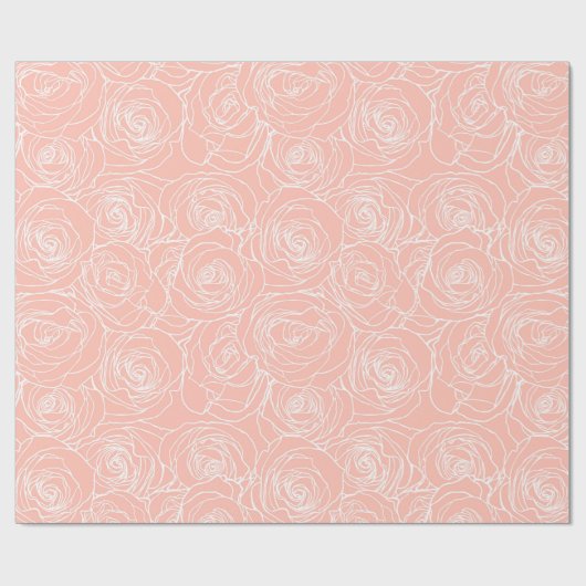 Blush roze roze ompakt papier (Vlak)