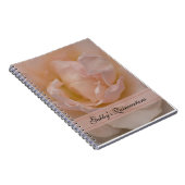 Blush Roze roze Quinceañera Guest Book Notitieboek (Rechterzijde)