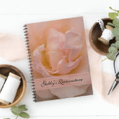 Blush Roze roze Quinceañera Guest Book Notitieboek
