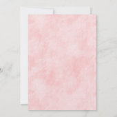 Blush roze roze roze bijtende finale uitnodiging v (Achterkant)