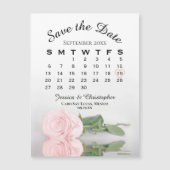 Blush Roze roze sparen de Magnet van de Kalender v (Voorkant)