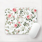 blush roze rozen muismat (Met muis)