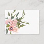 Blush roze rozen raden hoeveel kussen er in het br informatiekaartje (Achterkant)