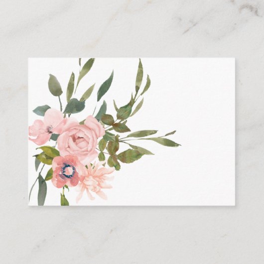 Blush roze rozen raden hoeveel kussen er in het br informatiekaartje (Achterkant)