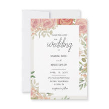 Blush roze rozen struik waterverf kunst