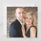 Blush Roze Sage Green Floral Greenery Tying Knot Save The Date (Achterkant)