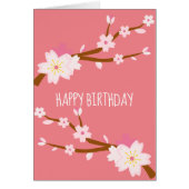 Blush roze Sakura CHerry Blossom Japans (Voorkant)