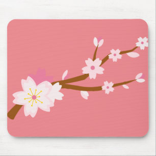 Blush roze Sakura CHerry Blossom Japans Muismat
