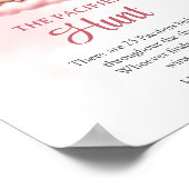 Blush roze schattige teddybeer De fopspeen Hunt sp Poster (Hoek)