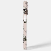 Blush roze schedels en Rozen Case-Mate iPhone Case (Achterkant / Rechts)