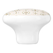 Blush Roze Shabby Chique Lade / Kabinet Knob Keramische Knop (Zijkant)