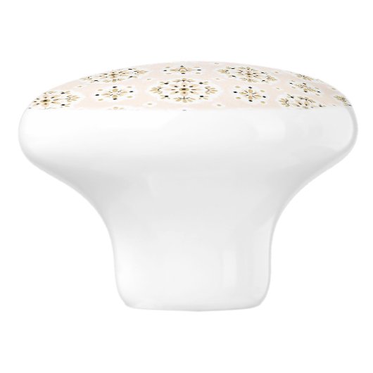 Blush Roze Shabby Chique Lade / Kabinet Knob Keramische Knop (Zijkant)