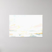 Blush Roze stralen zeeascape Fine Art Canvas afdru (Voorkant)