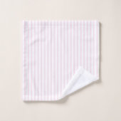 Blush roze stripes bad handdoek (Wasdoekje)