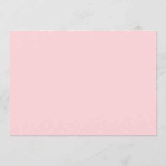 Blush roze stripes Moderne Afstuderen Foto Aankondiging (Achterkant)