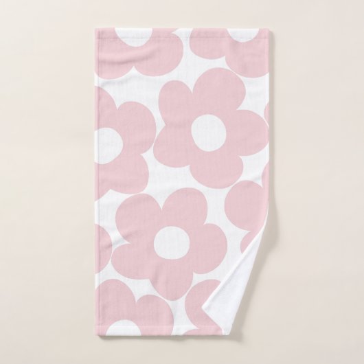 Blush roze terugverwijzing dagen #1 #decor #art bad handdoek (Handdoek)