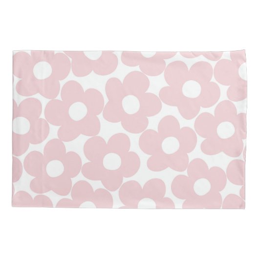 Blush roze terugverwijzing dagen #1 #decor #art kussensloop (Achterkant)