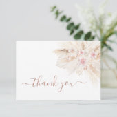 Blush roze Tropisch bedankt (Staand voorkant)