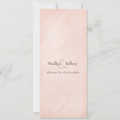 Blush roze tulptulptulptulptulptulptulptulptulptul kaart (Achterkant)