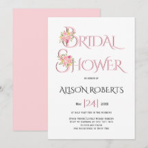 Blush roze typografie, roze roze roze vrijgezellen