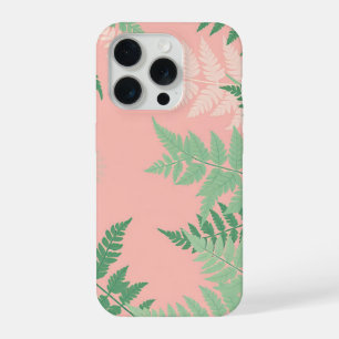Blush Roze Varensblad Botanisch Saliegroen Modern  iPhone 15 Pro Case