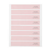 Blush Roze vaste kleur (Vel)