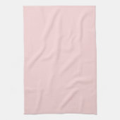 Blush Roze vaste kleur Theedoek (Verticaal)