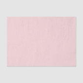 Blush Roze vaste kleur Tissuepapier (Voorkant)